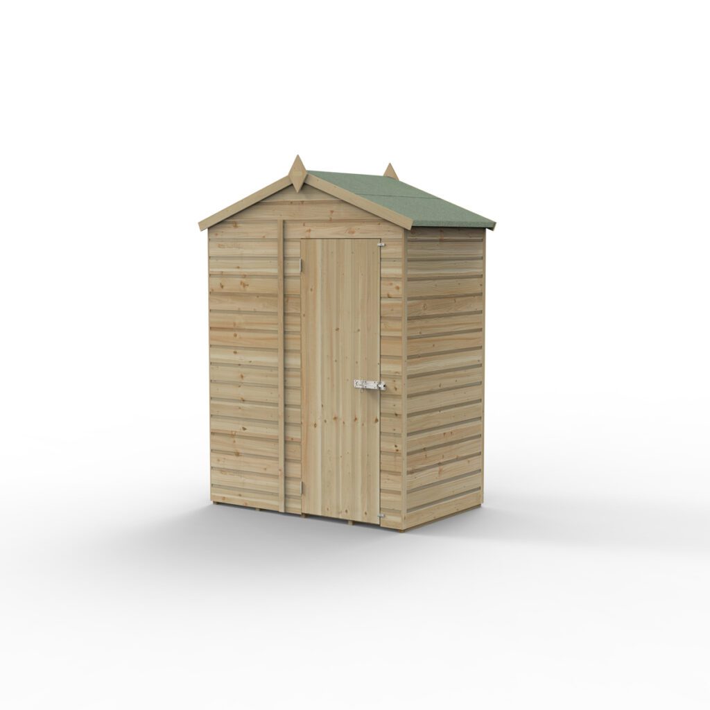 Beckwood 5×3 Apex Shed – No Windows with Installation 5013053201404 2